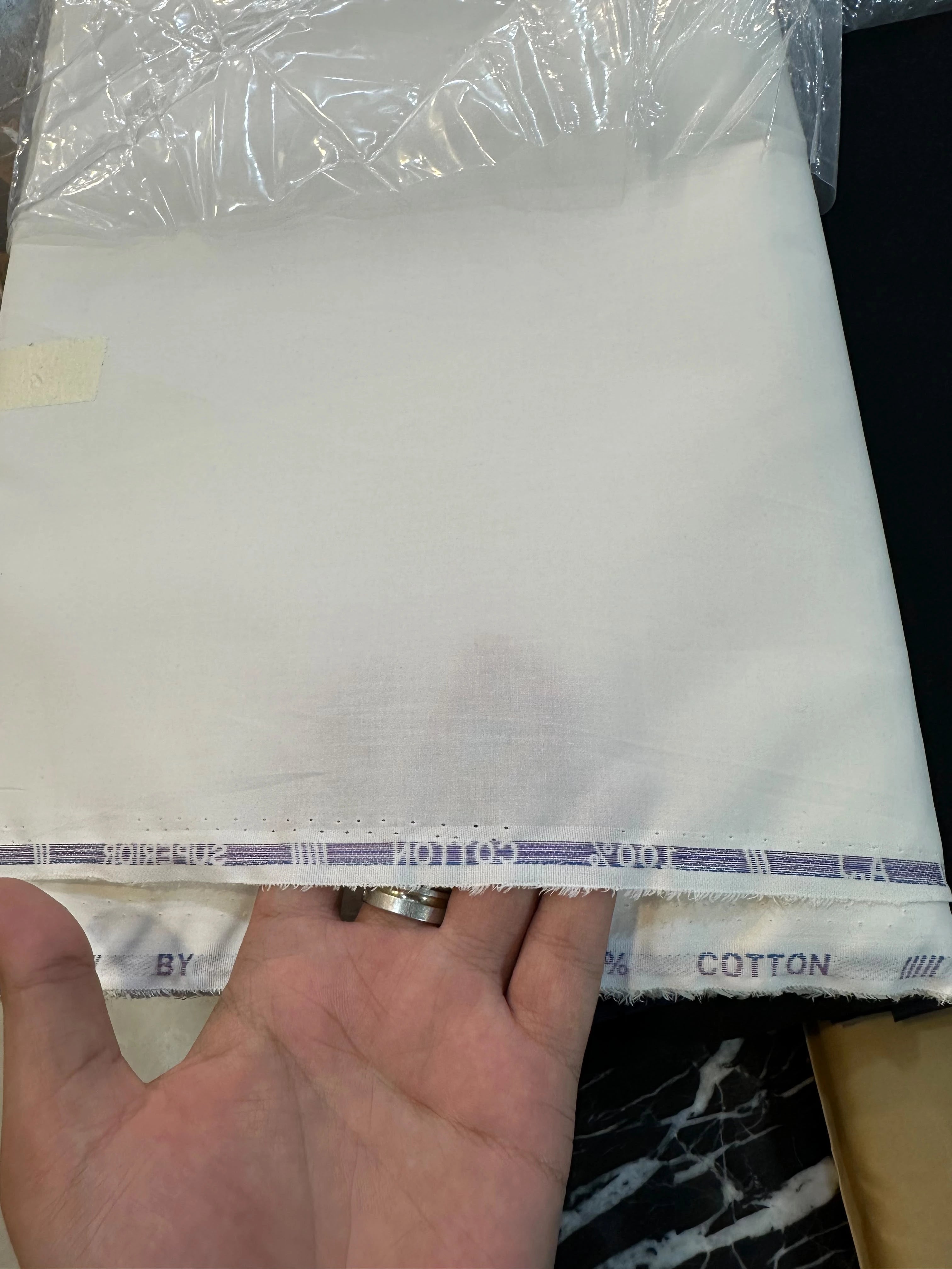 Al Jannat Premium Cotton Latha - Off White